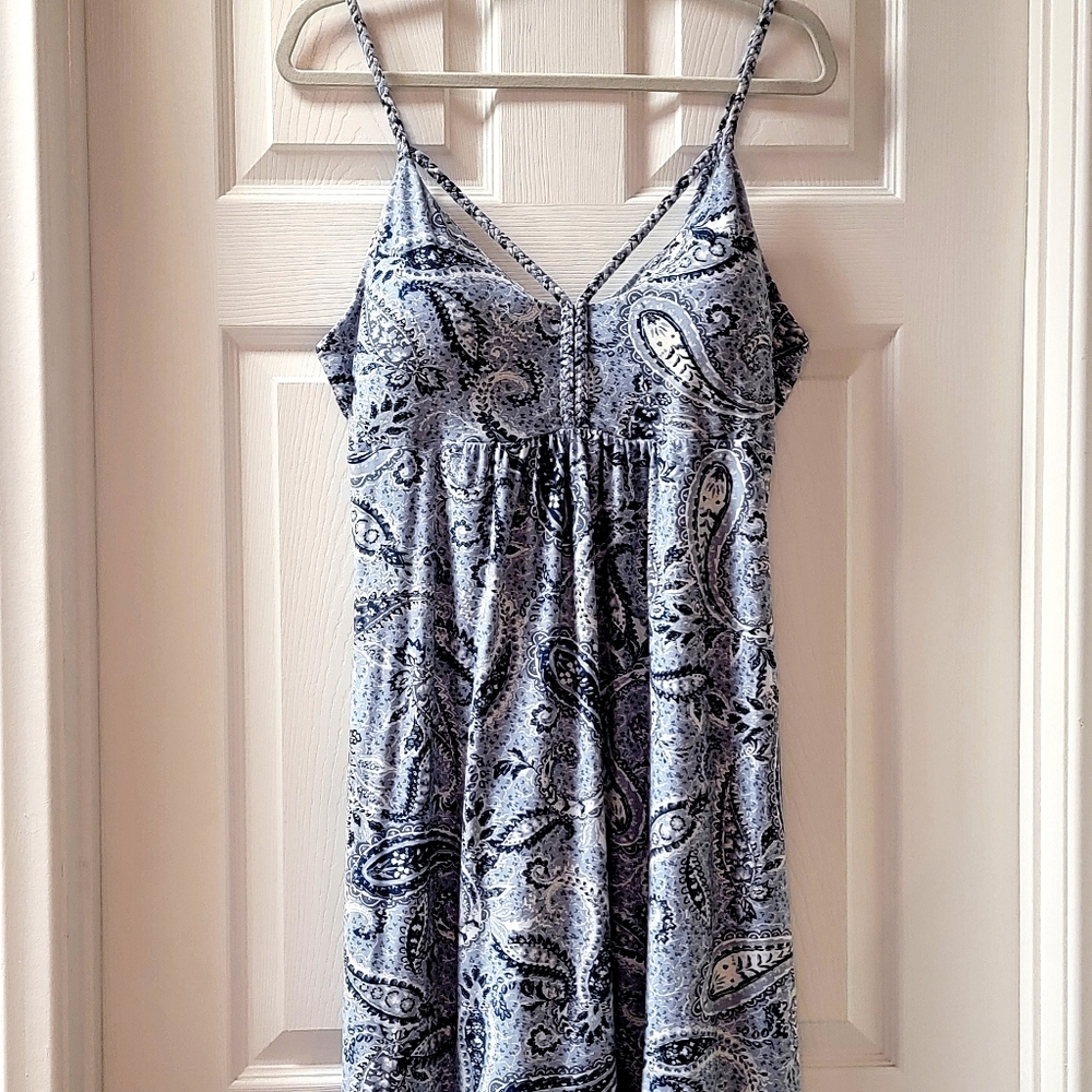 DEREK HEART HIGH-LOW MAXI DRESS XL